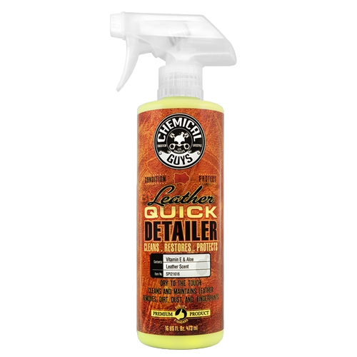 chemical guys leather quick detailer