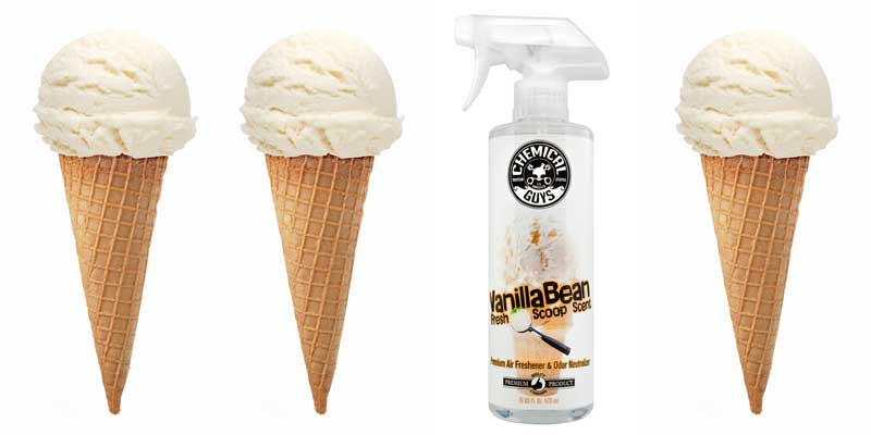 chemical guys vanilla bean scent